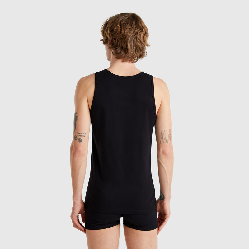 Tank top in stretch cotton