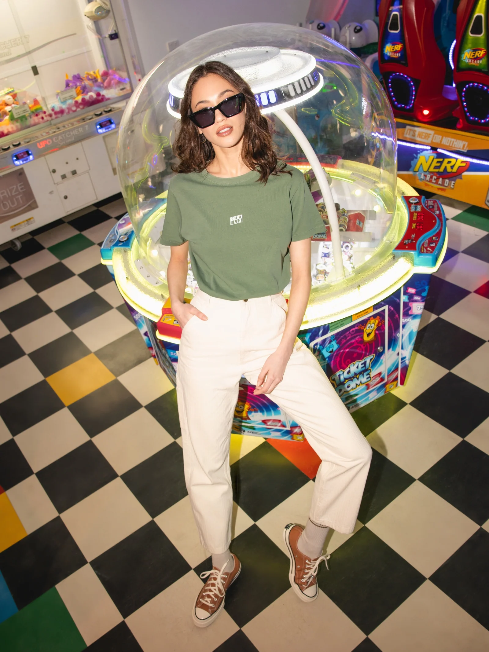 Dell Stripe Carpenter Pants