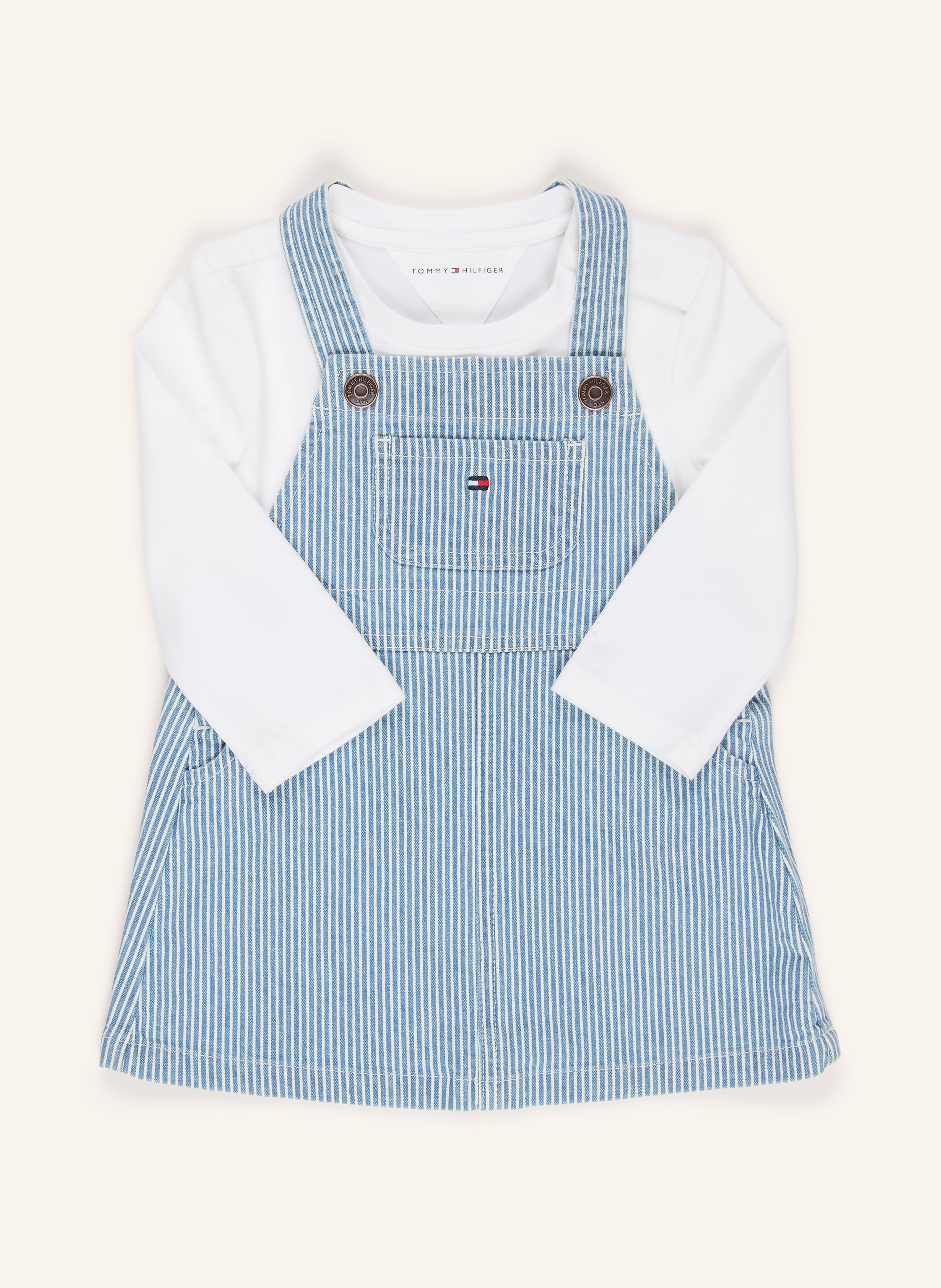 TOMMY HILFIGER Set: Longsleeve und Kleid