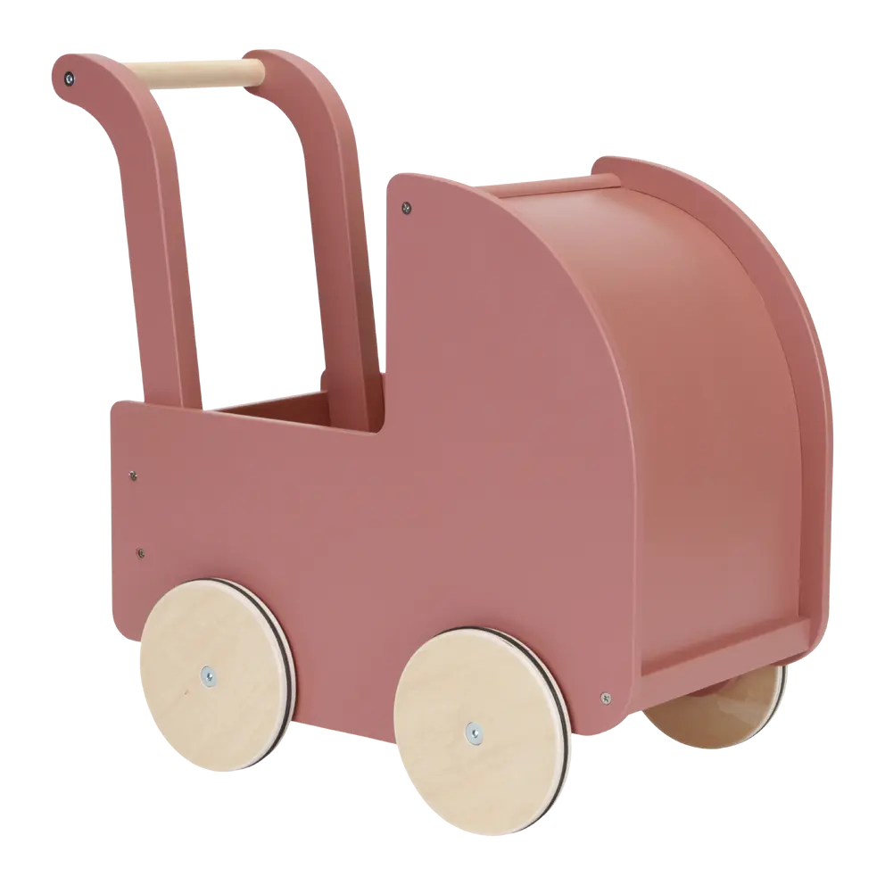 Puppenkinderwagen Flowers Butterflies