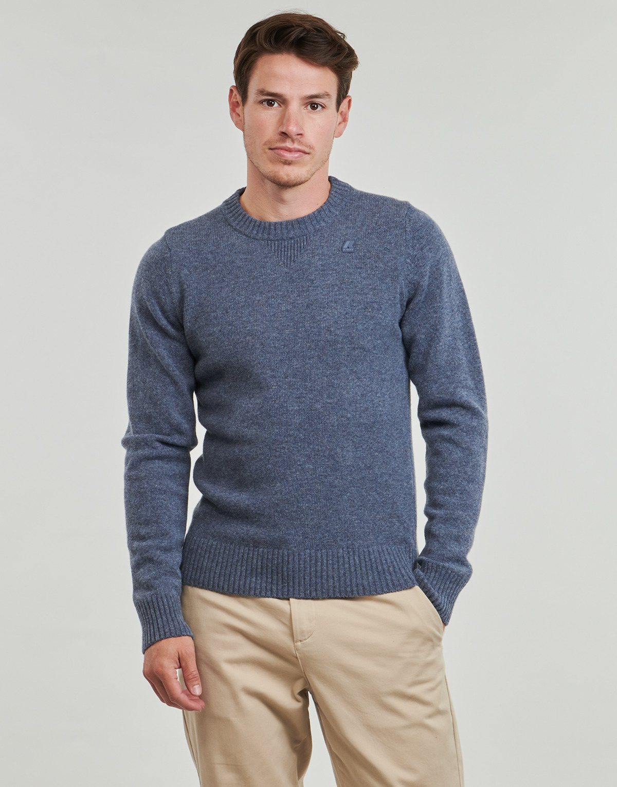 K-Way - SEBASTIEN LAMBSWOOL - Blue