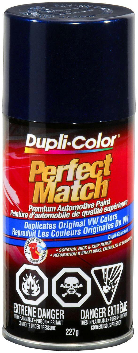 Dupli-Color Perfect Match Premium Acrylic Lacquer Automotive Aerosol Spray Paint, Indigo Blue (LB5N), 227-g