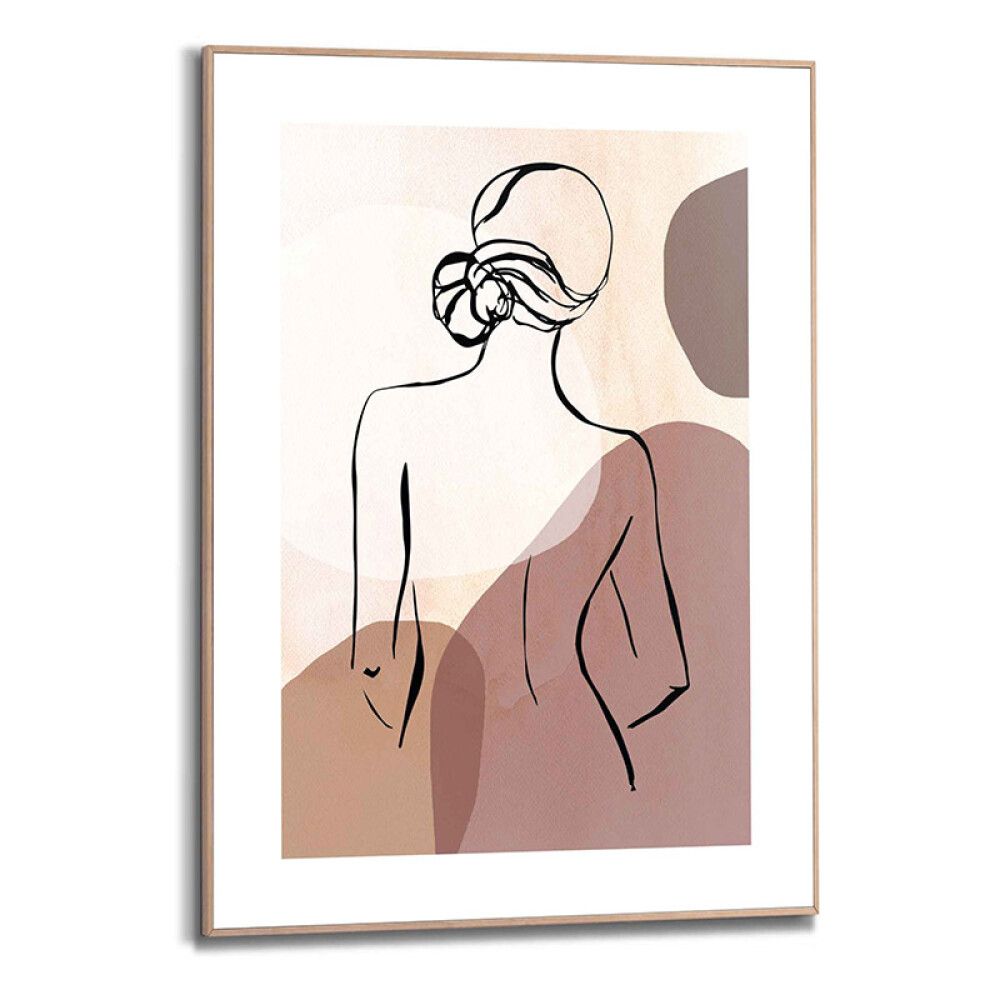MALERI & DEKORBILDE REINDERS DAME RYGG 50X70CM