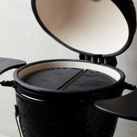Set 2 Grilles Demi Lune Fonte L KAMAL - Barbecook