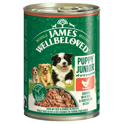 James Wellbeloved Junior Dog Hypoallergenic Chicken in Pâté