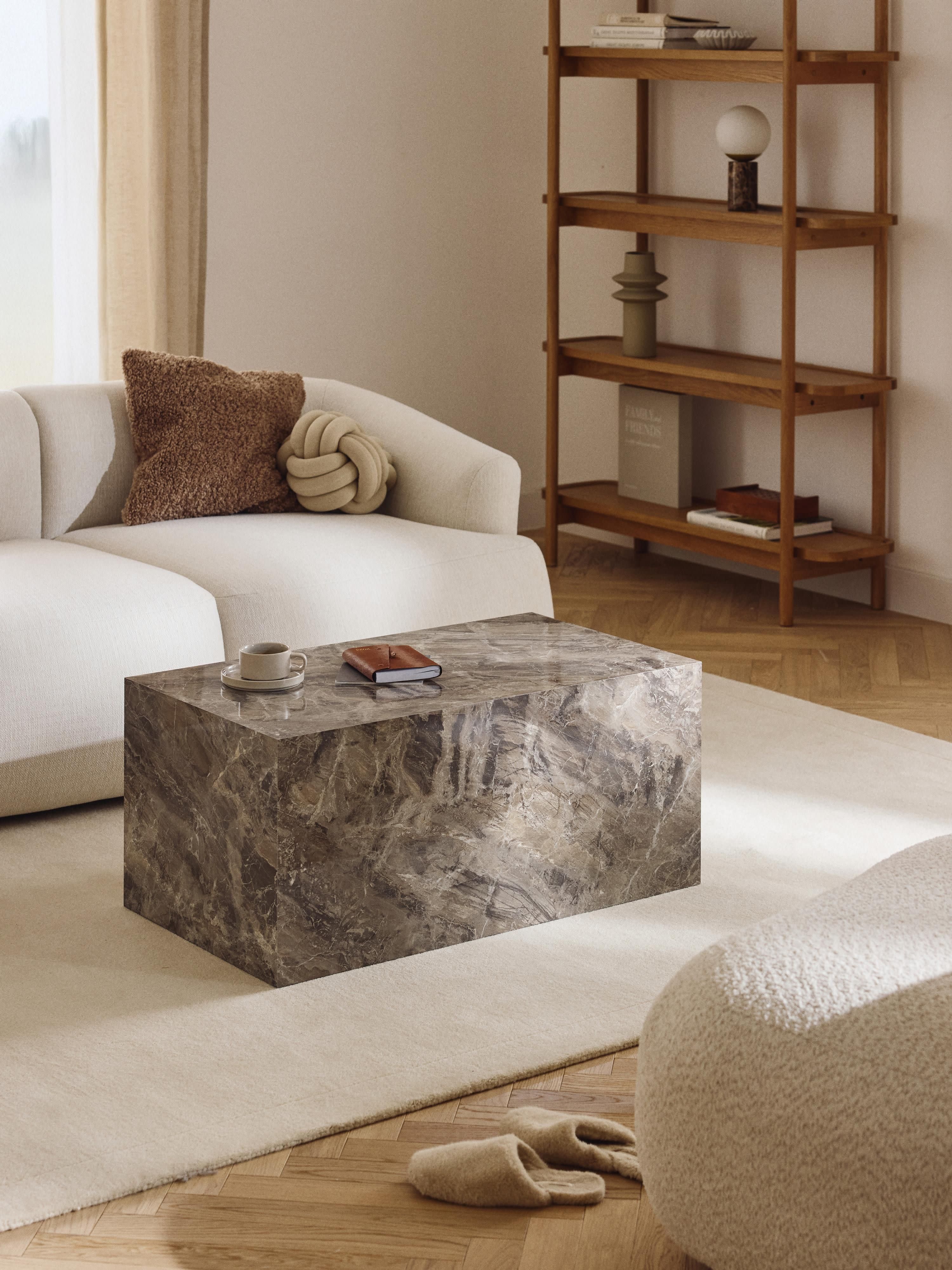 Couchtisch Lesley in Marmor-Optik