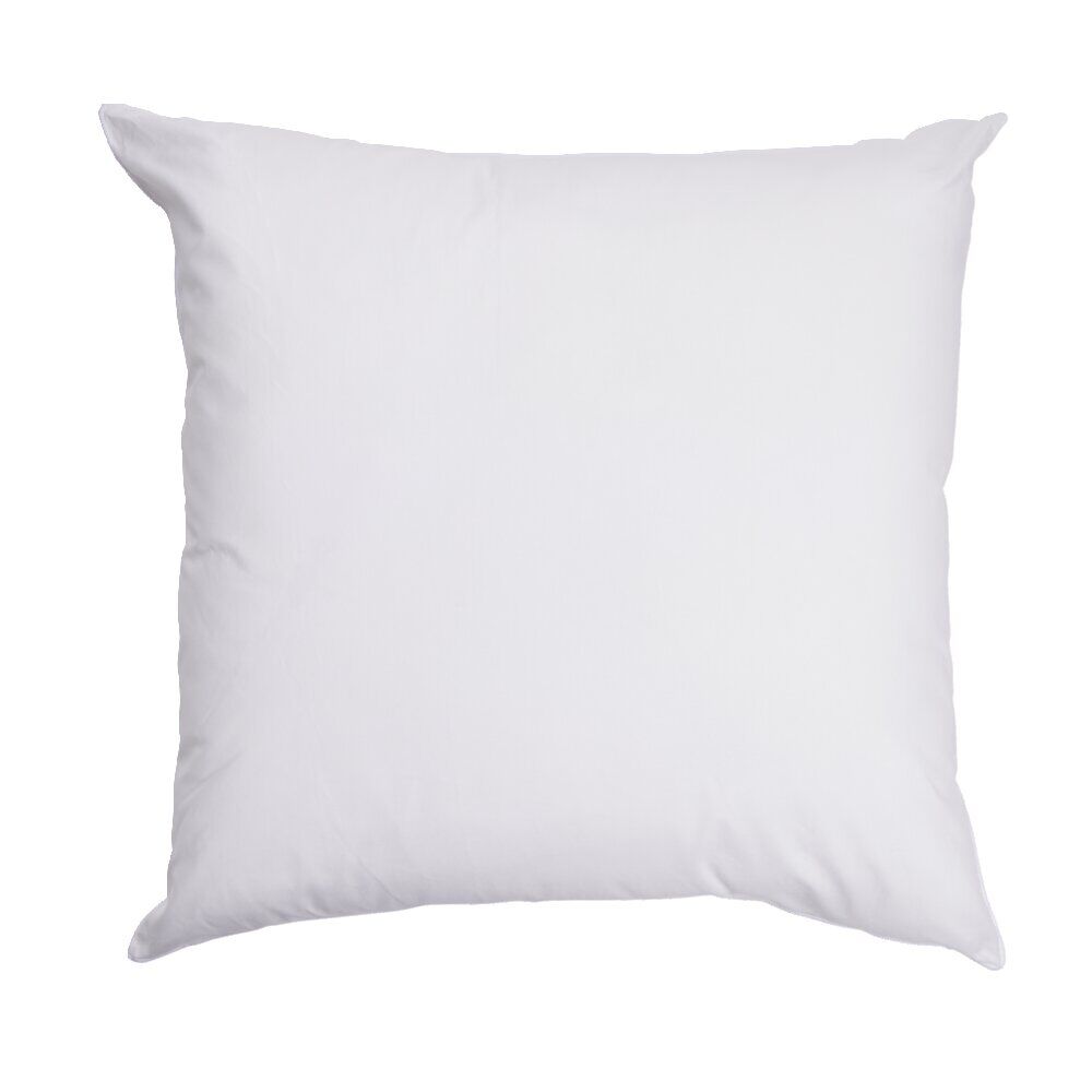 Oreiller ferme 60 x 60 cm blanc DODO enveloppe coton