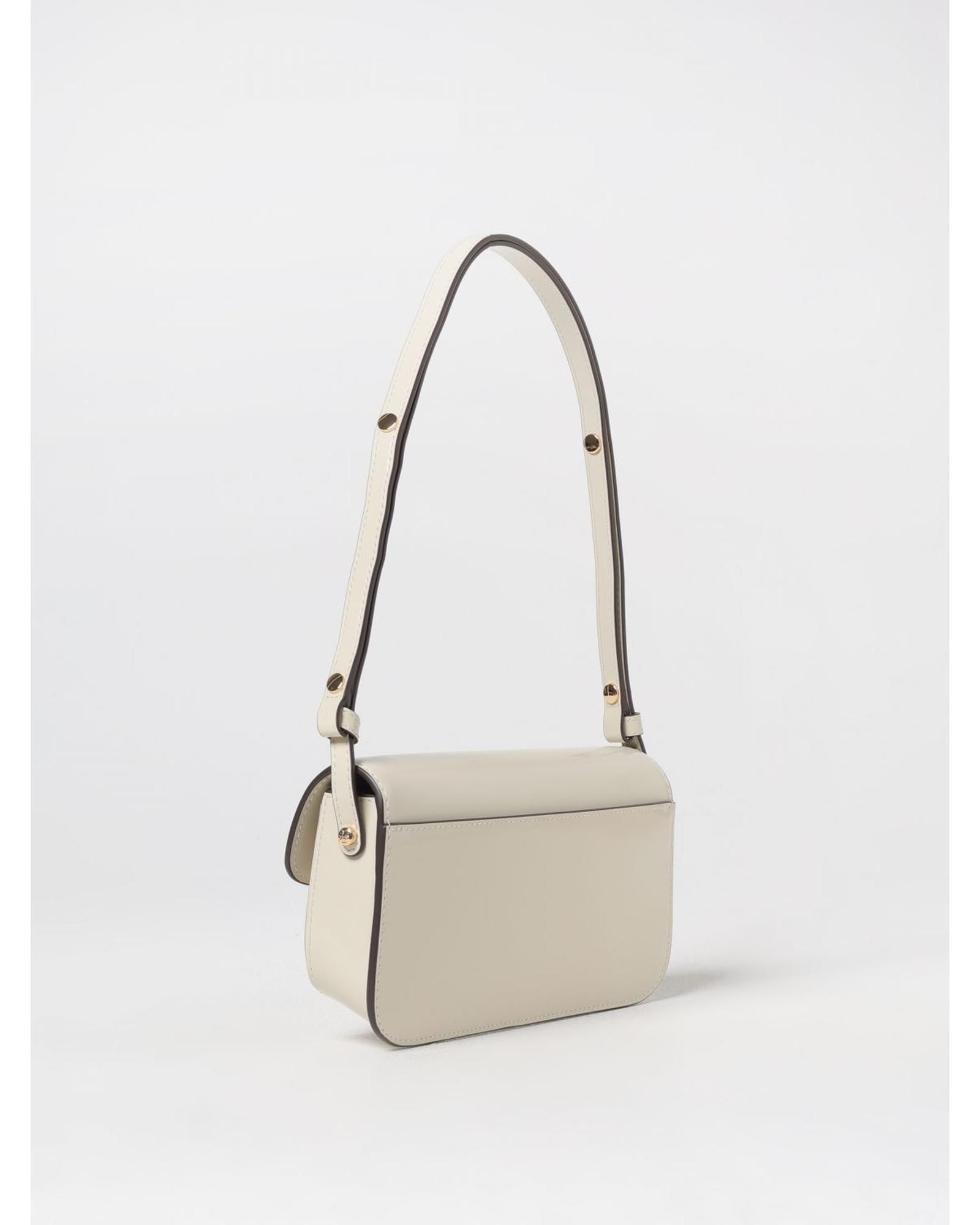 Tory Burch Ella Mini Shoulder Bag Wo - White