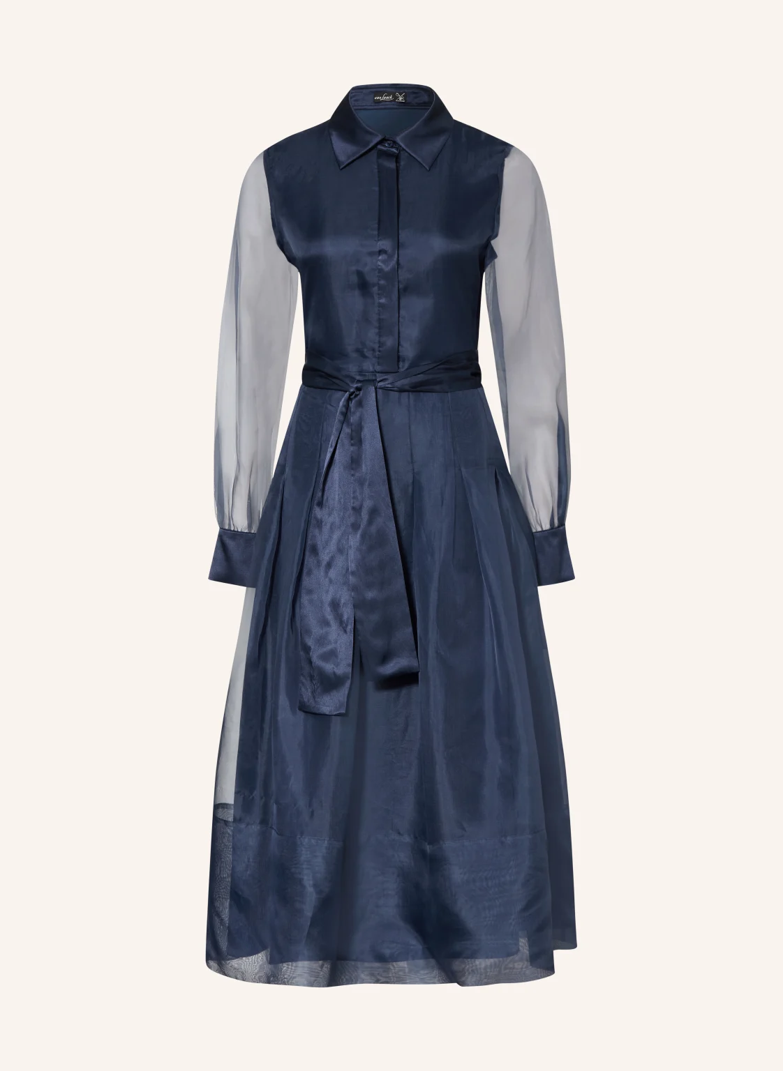 van Laack Hemdblusenkleid aus Seide