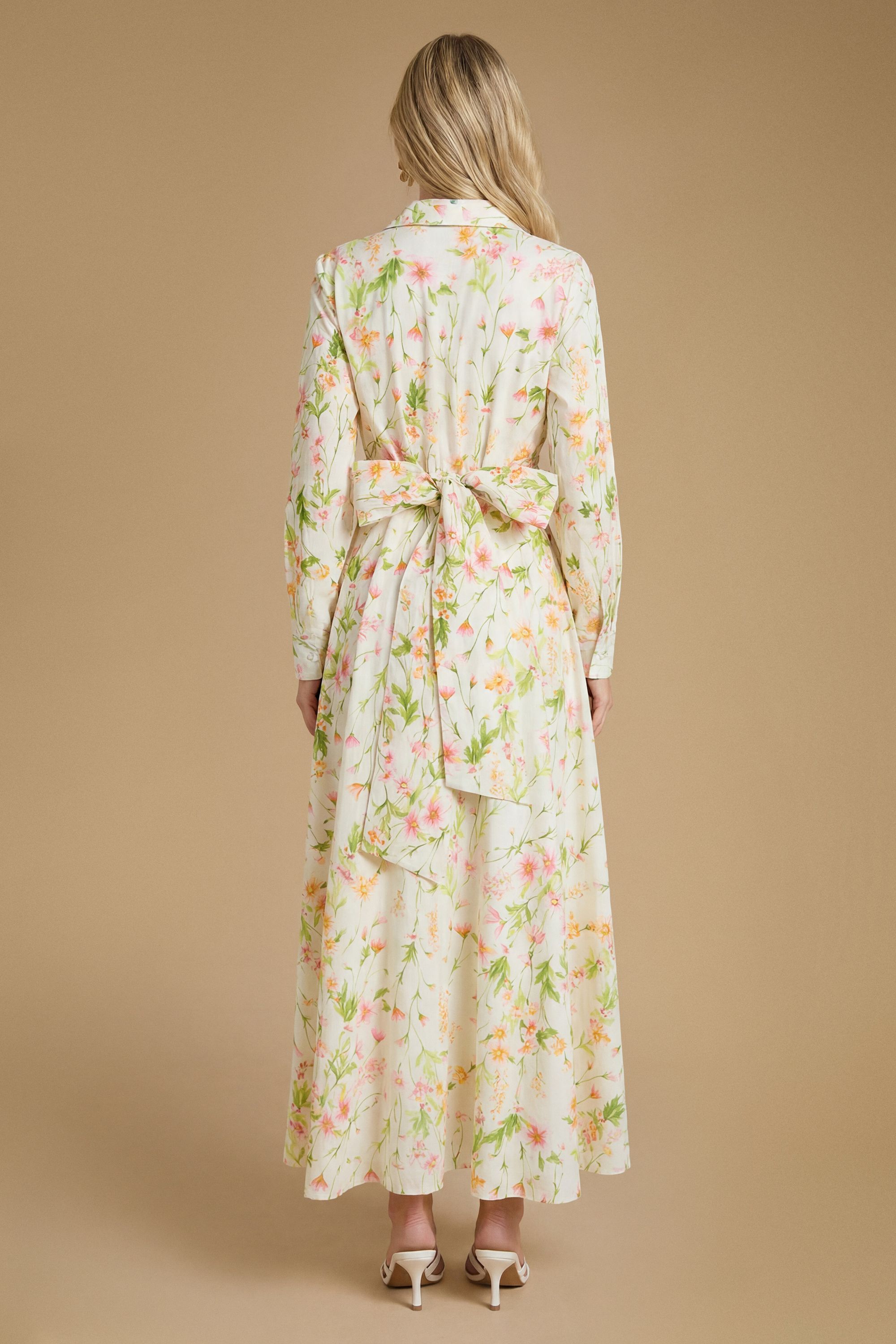 Oasis English Rose Garden Shirt dress