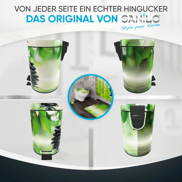 Kosmetikeimer »Harmony«, 3,0L, Grün, Rund