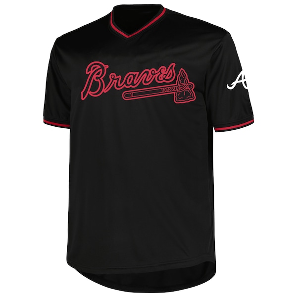 Ronald Acuña Jr. Atlanta Braves Profile Big & Tall Pop Fashion Player Jersey - Black
