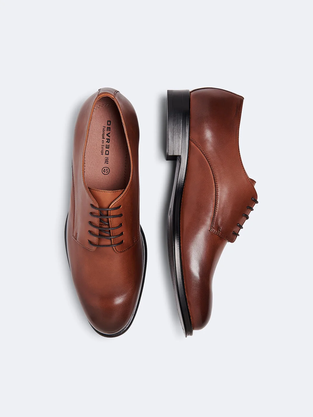 Derbies en cuir