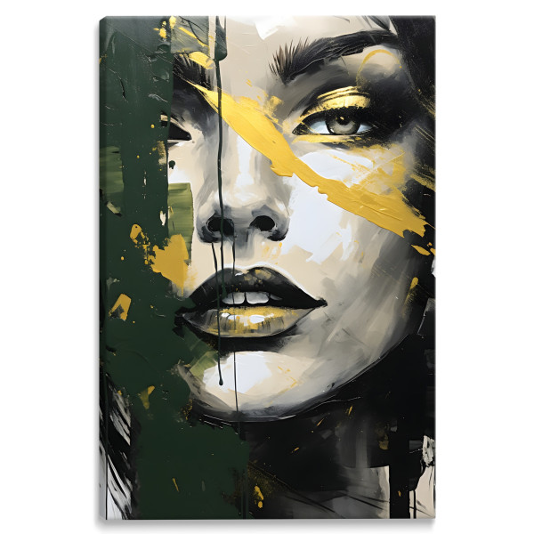Obraz Do Salonu Kobiecy Portret W Stylu Glamour 20x30cm