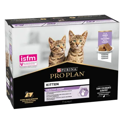 PURINA PRO PLAN Kitten Healthy Start 10 x 75g