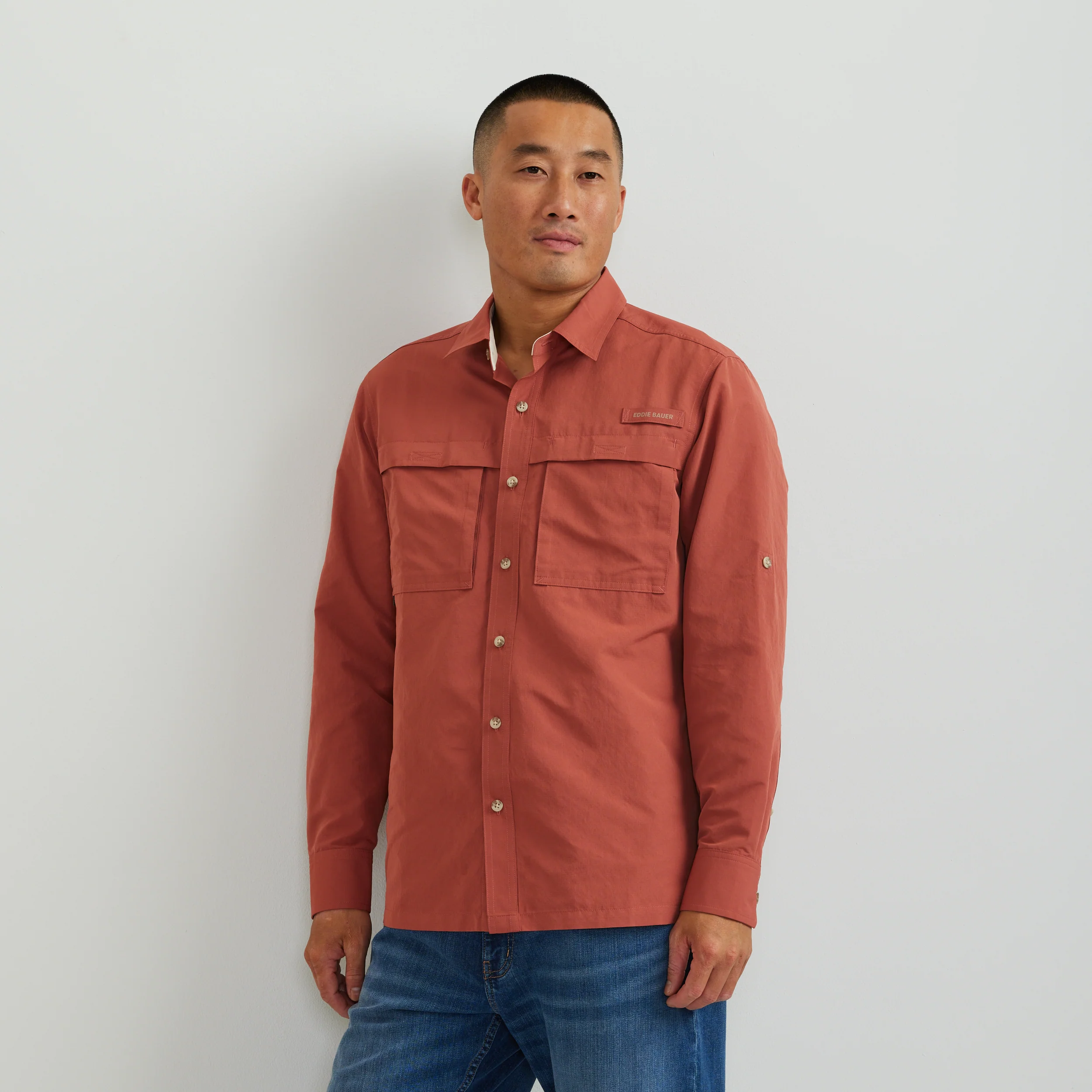 Men's Rainier Long-Sleeve Ripstop Shirt