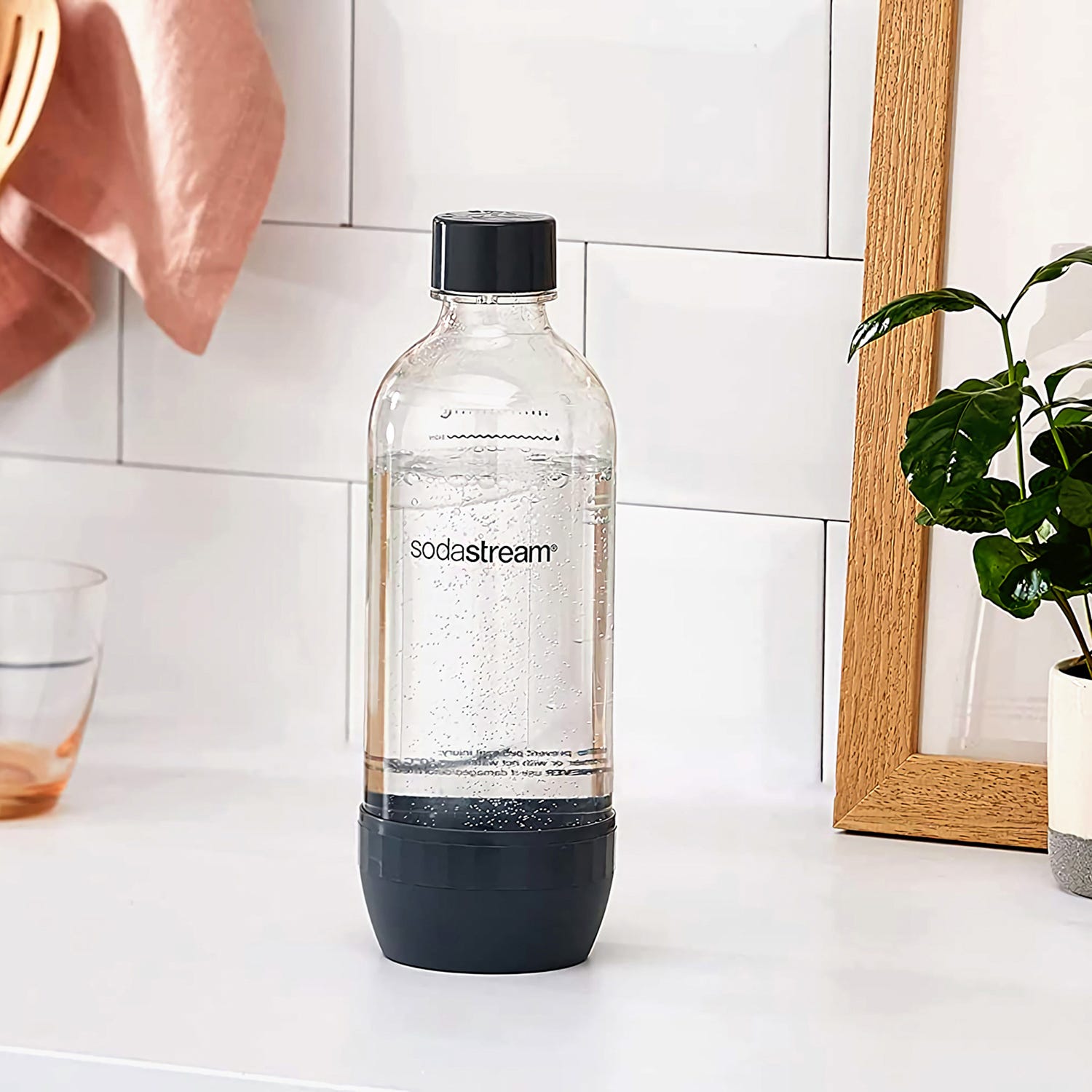Set due bottiglie Sodastream in plastica