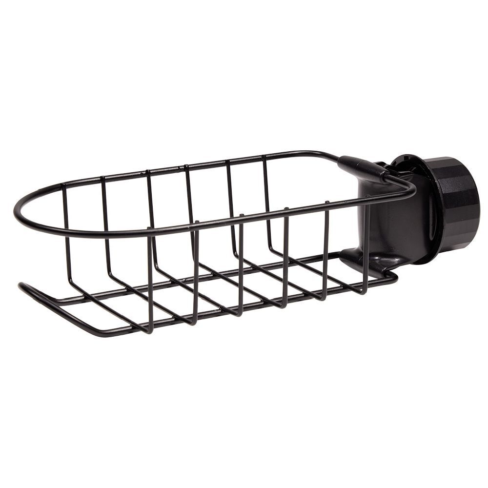 Porte savon filaire noir