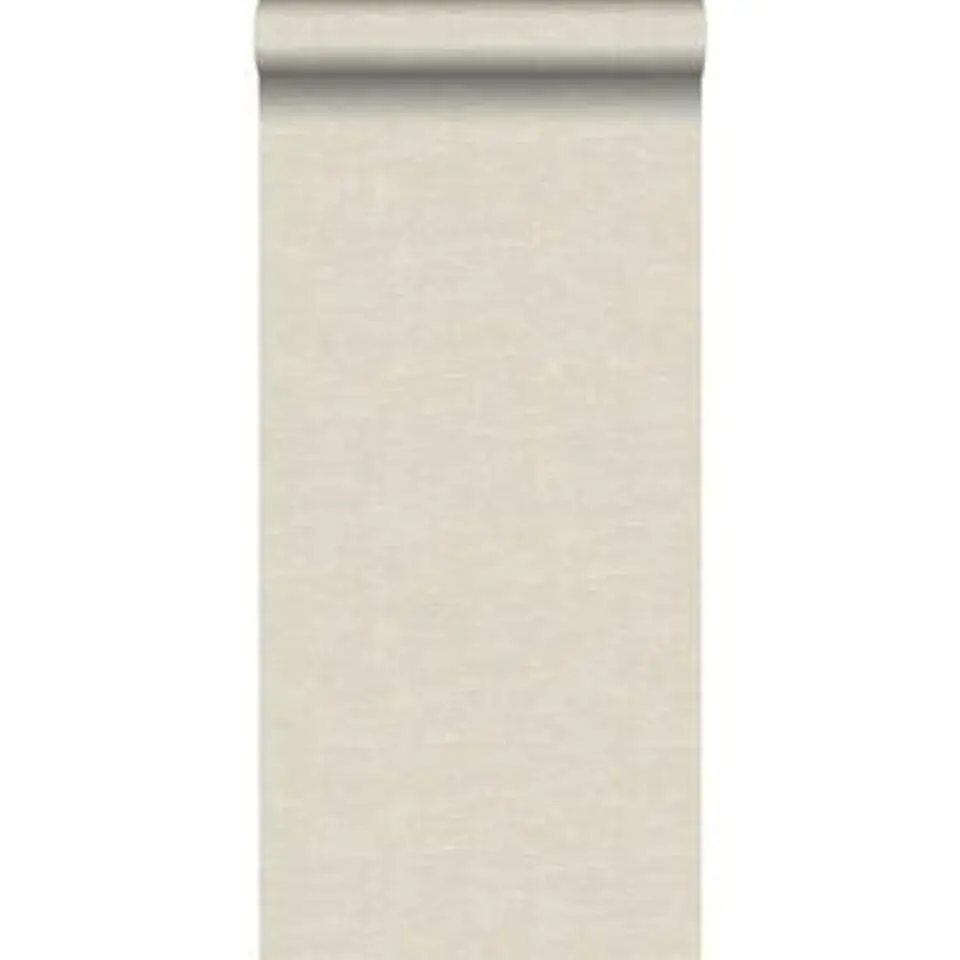 Origin behang - geweven structuur - lichtbeige - 0.53 x 10.05 m