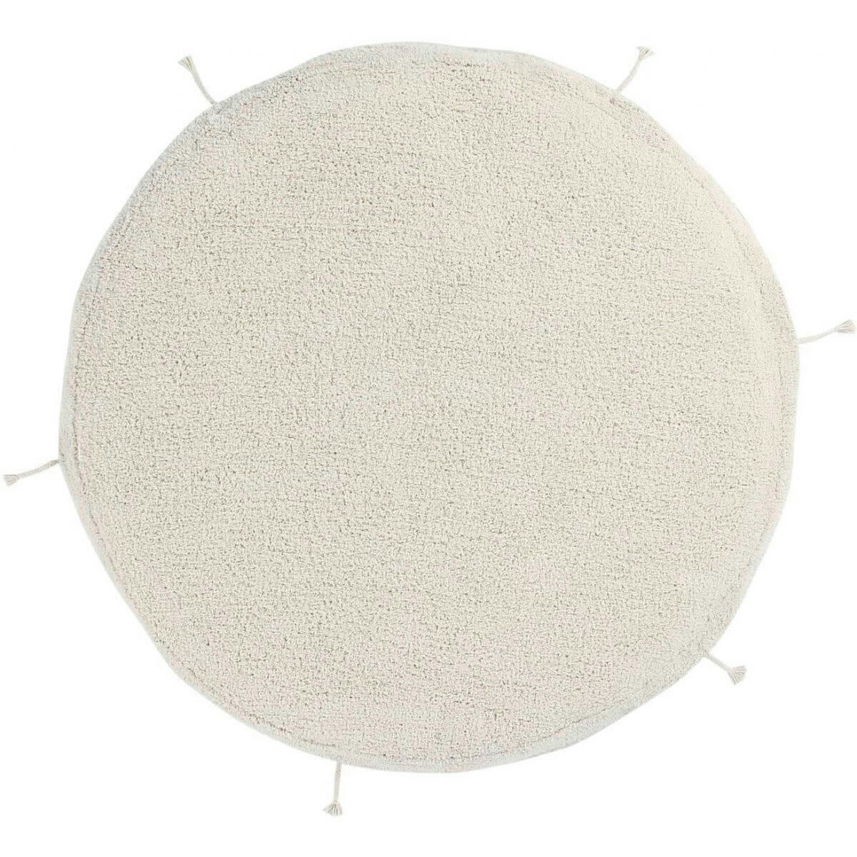 RE EDITION - Pouf de couchage en coton beige ø120