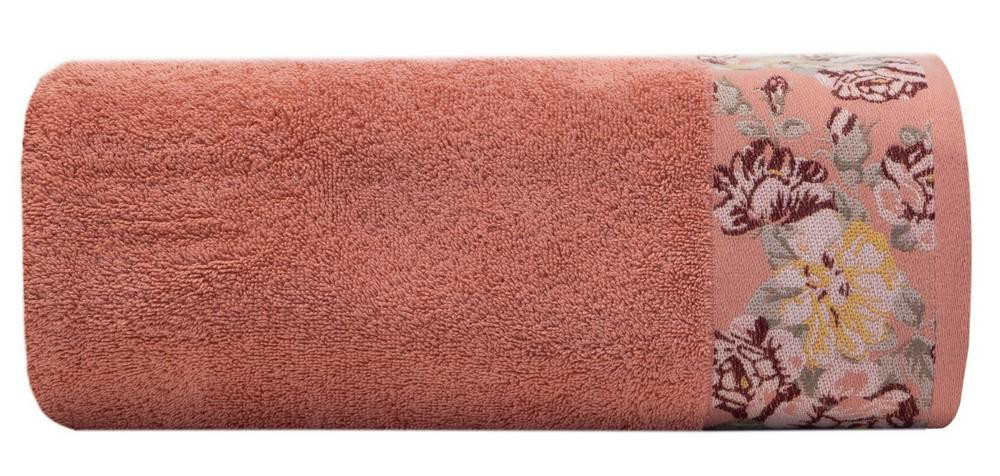 Ręcznik Elsa 70x140 pomarańczowy frotte 500g/m2