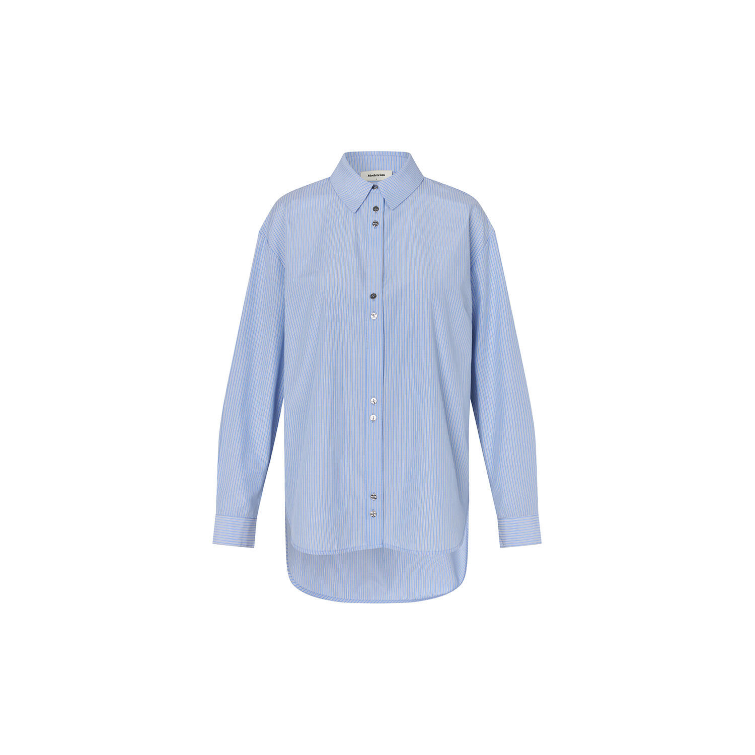Baloumd shirt, blue white stripe
