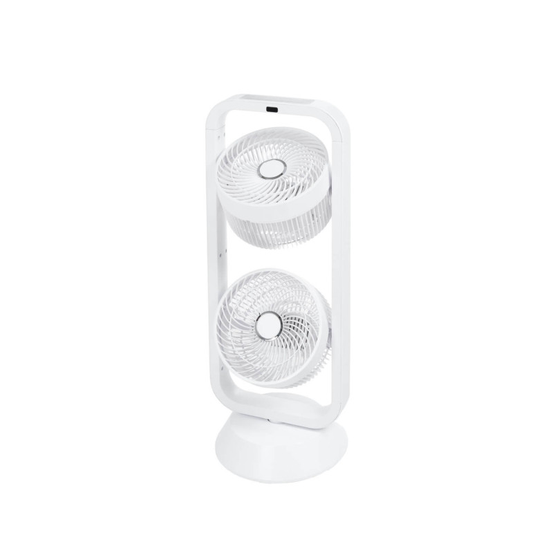 Ventilateur de table Vento 3D double Ø 25,5 cm 70 W
