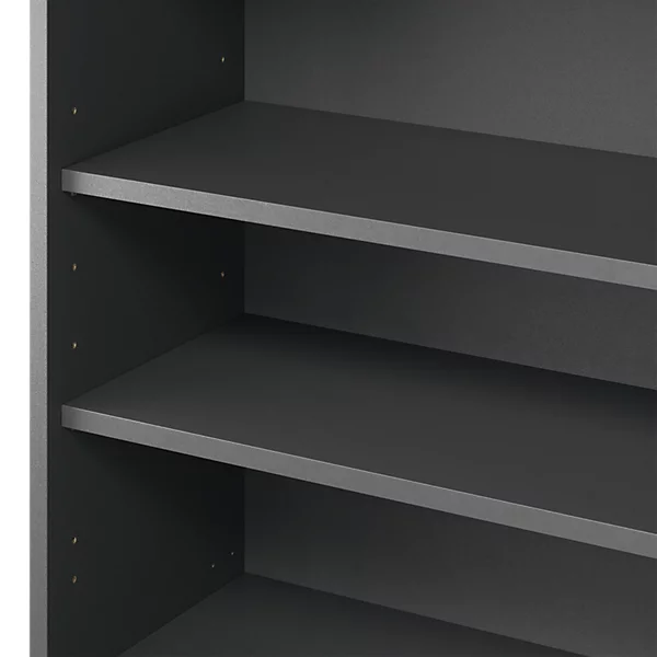 Caisson haut de cuisine GoodHome anthracite H. 72 cm x L. 60 cm