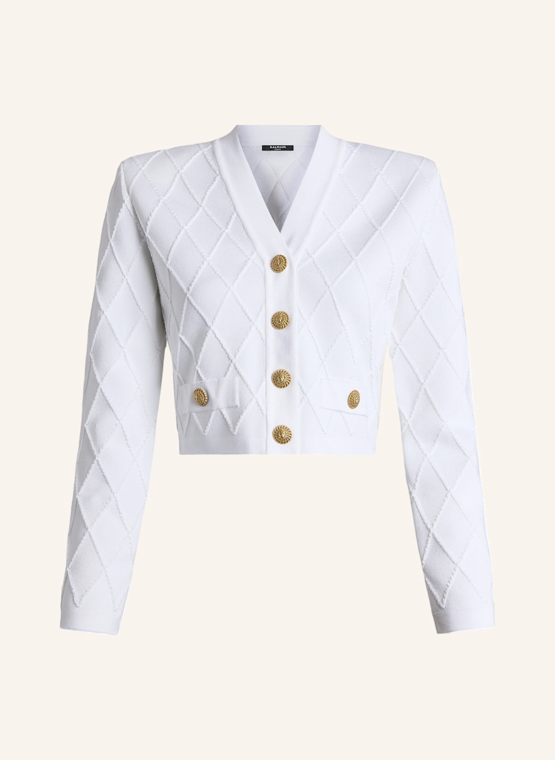 BALMAIN Kurzer Cardigan
