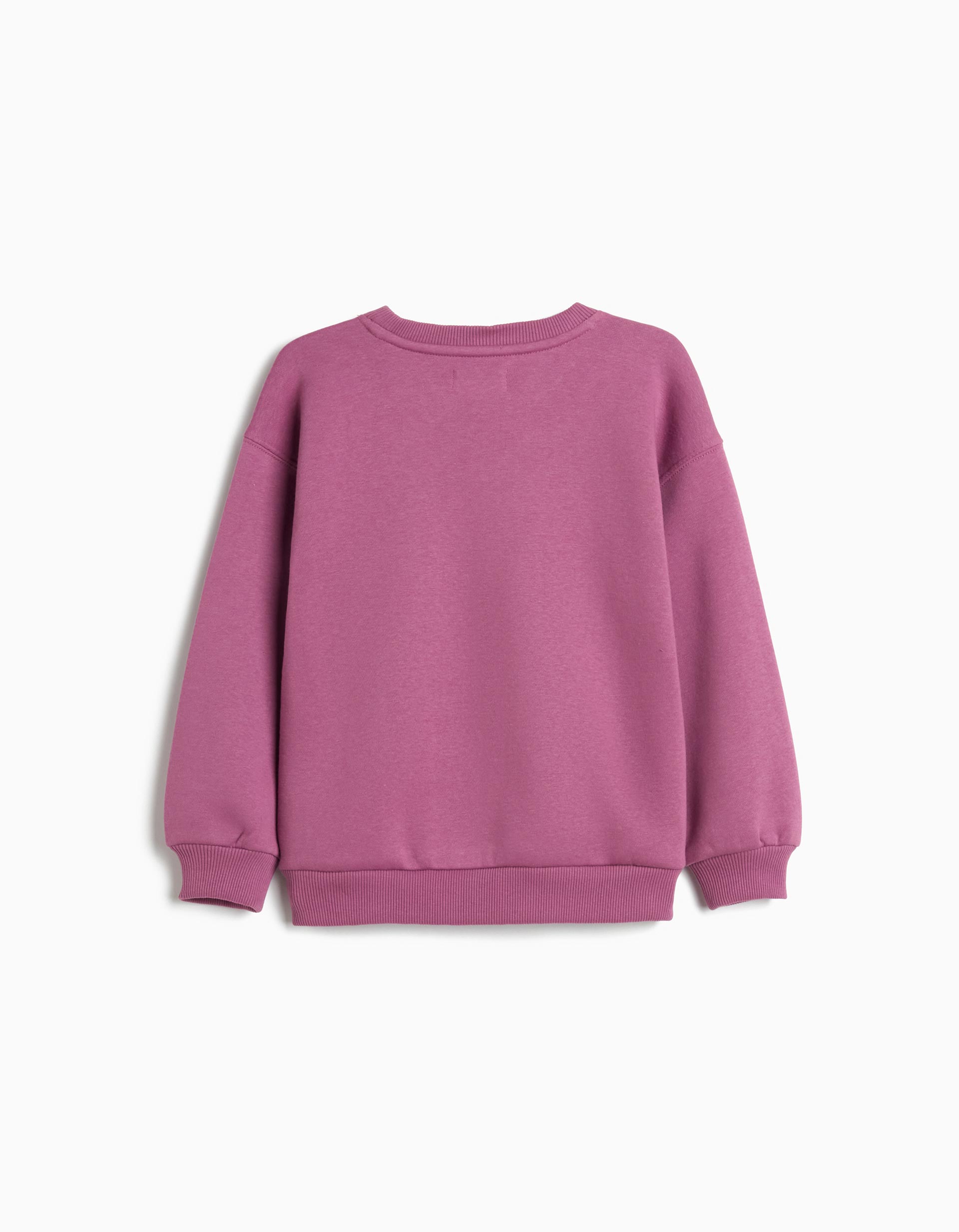 Sweatshirt de Felpa, Menino, Roxo Escuro
