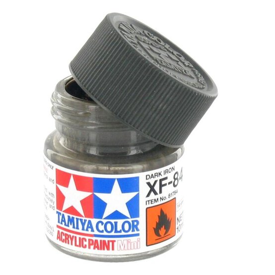 Tamiya Colour Acrylic Paint XF-84 Dark Iron 10ml