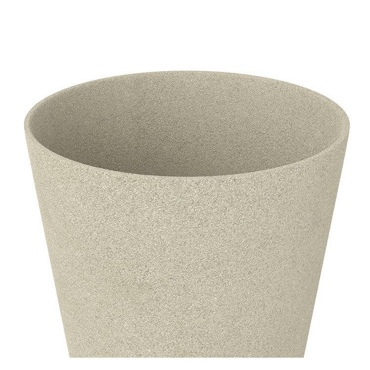 RICCI - Jarre beige en pierre H39 cm