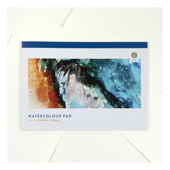 Shore & Marsh Rough Grain Watercolour Pad A3 12 Sheets