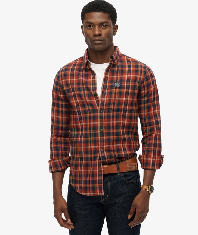 Long Sleeve Cotton Lumberjack Shirt