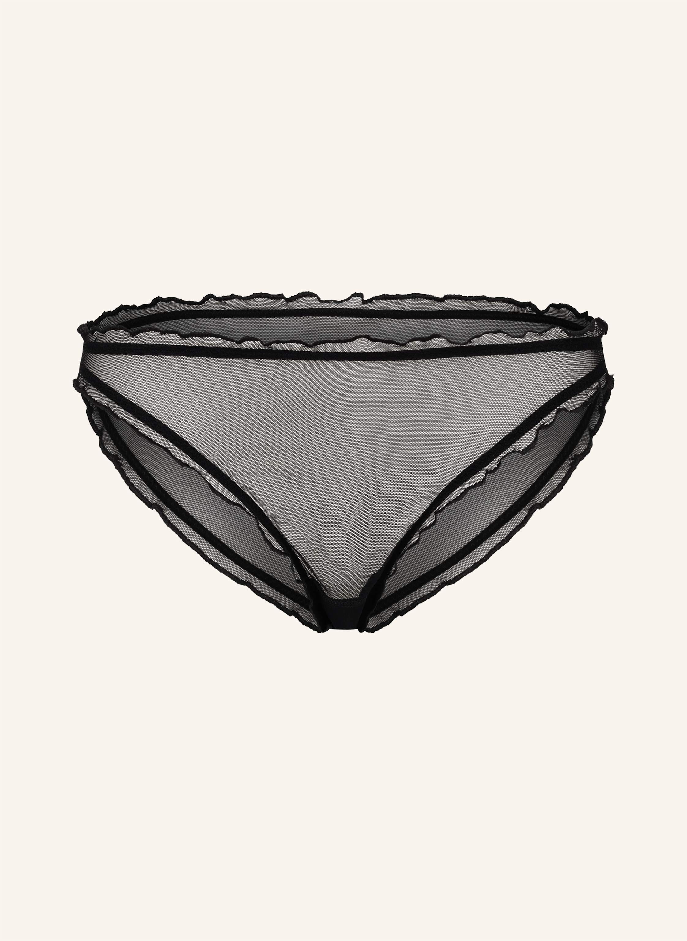 erlich textil Iconic Mesh Slip mit Polyamid - goldfarbene Details