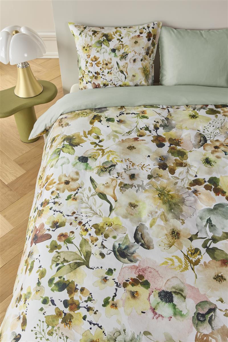 Kardol Aquitaine dekbedovertrek - 240x200 220 - Groen