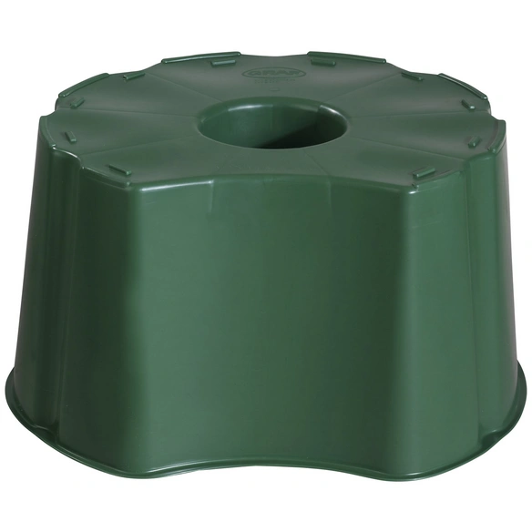 Regentonnen-Sockel, für Regentonne 203 l/210 l, eckig, rund
