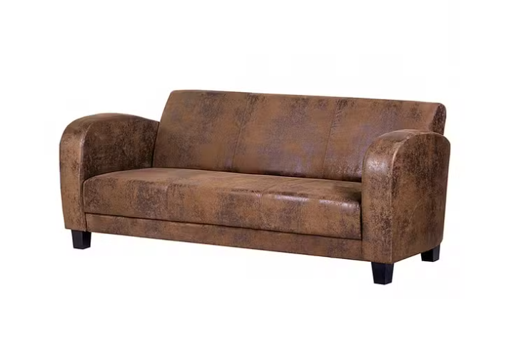 Ropez Antis Sofa 3 osobowa zamsz brązowy Gobi 03