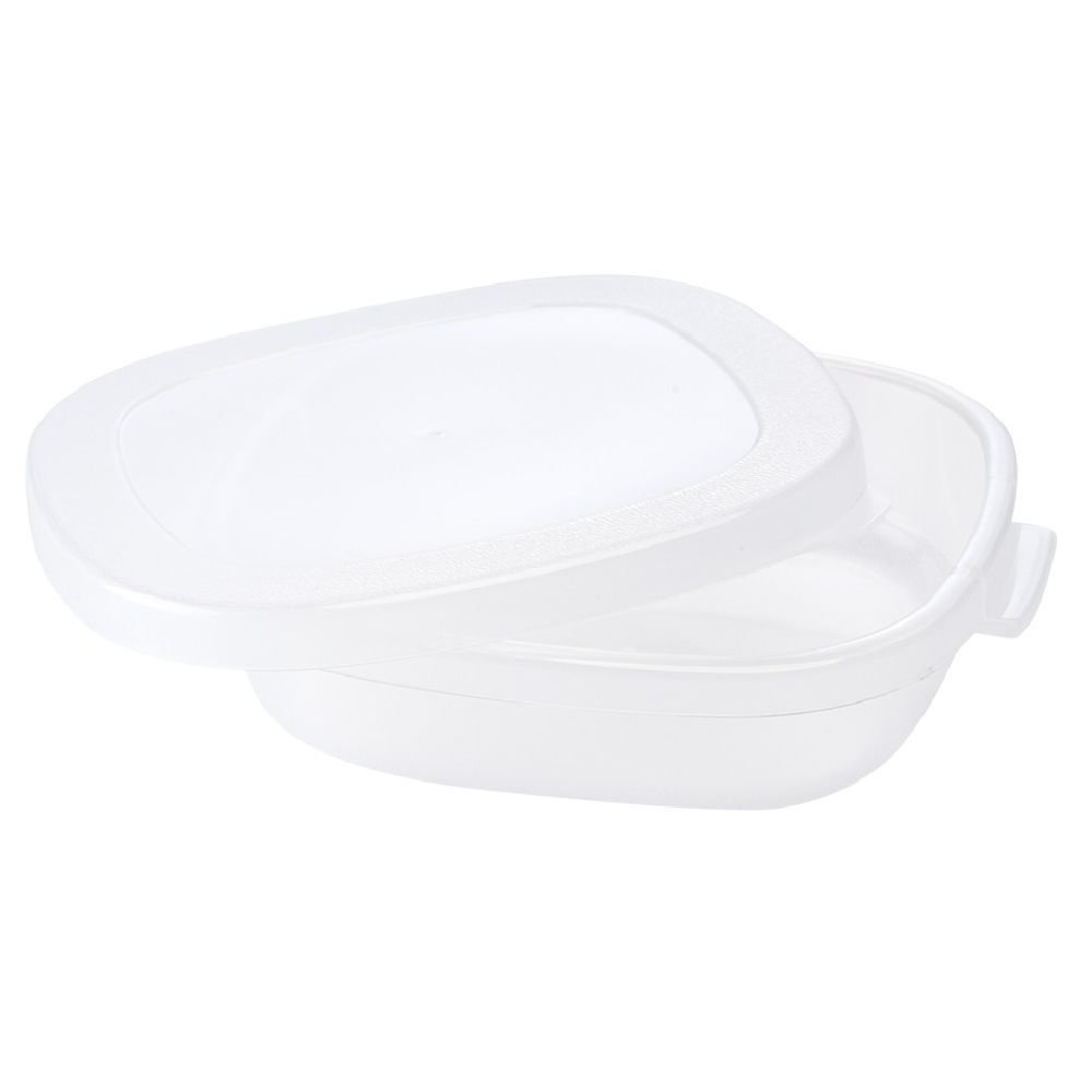 Râpe avec récipient en inox et plastique bleu