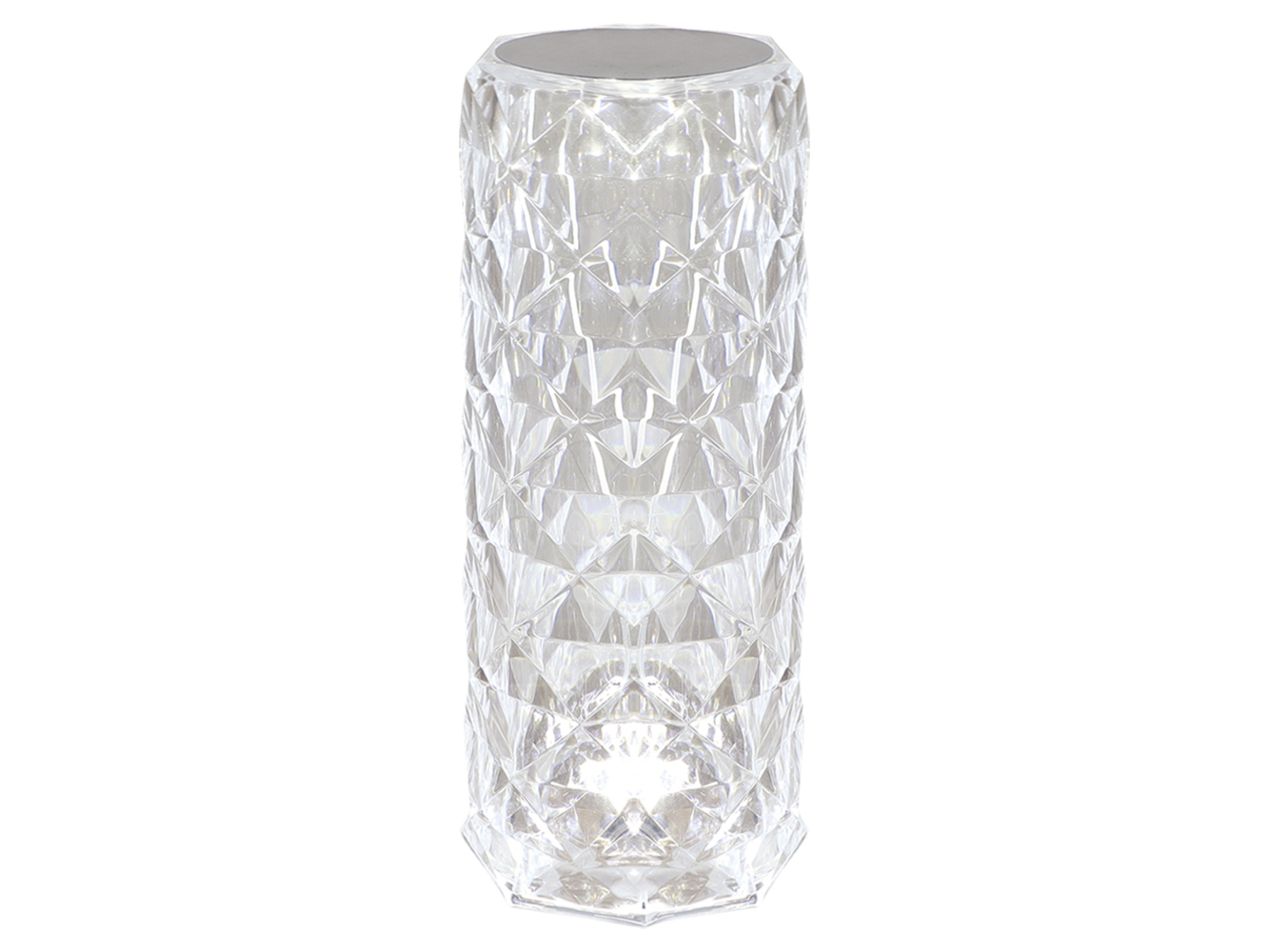 Lampa stołowa Holi LED 21,5cm ze ściemniaczem transparentna
