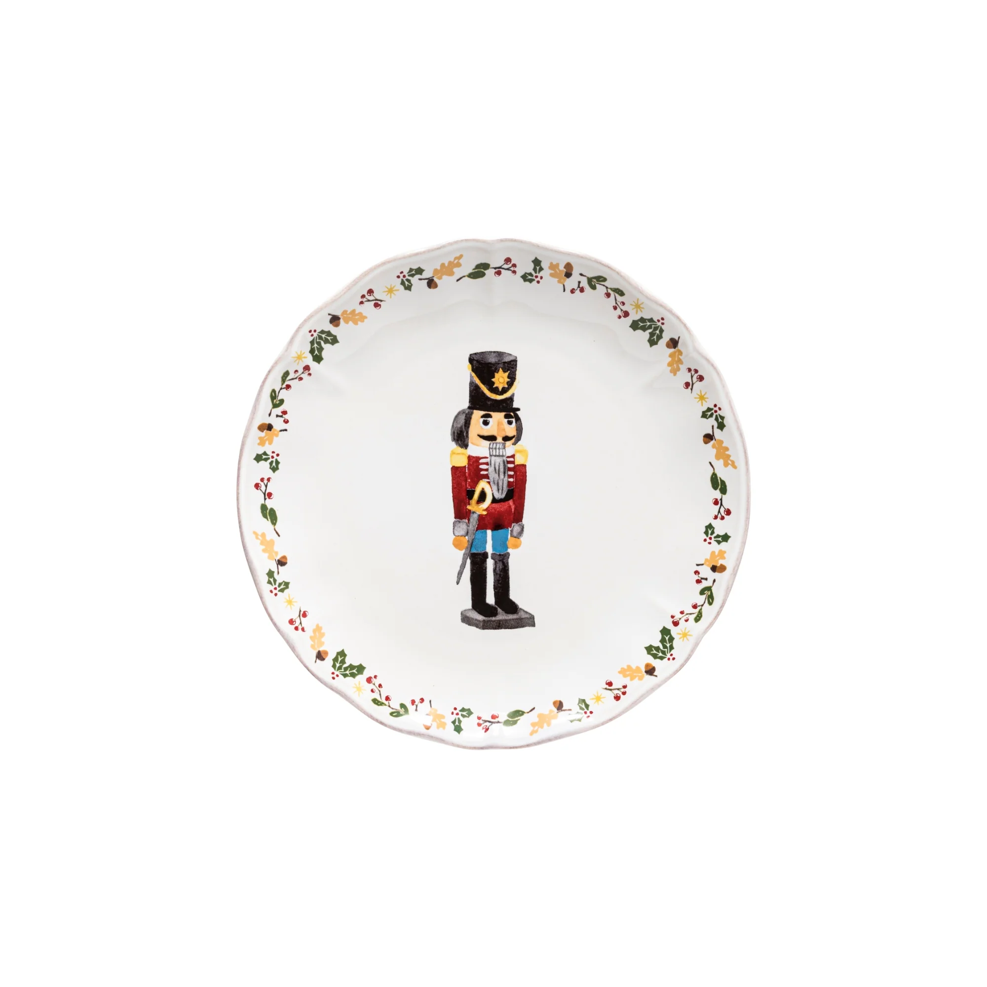 Salad/Dessert Plate Nutcracker The Nutcracker, Casafina by COSTA NOVA