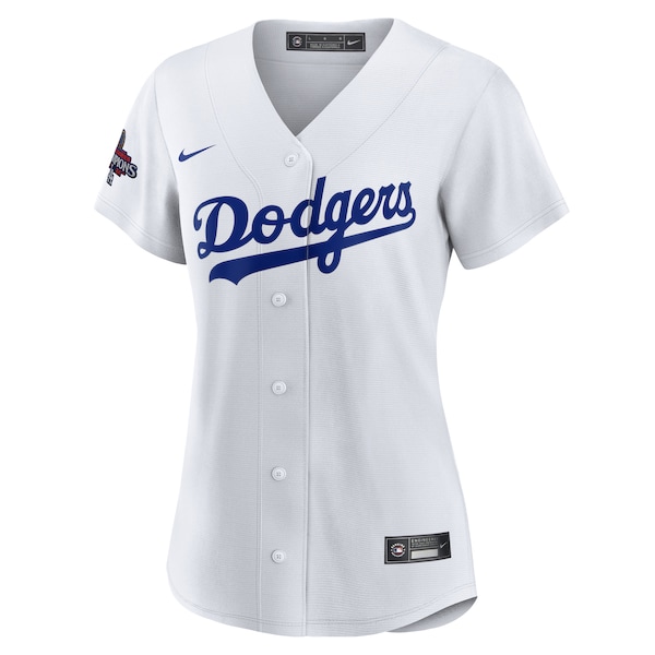 Freddie Freeman Los Angeles Dodgers Nike Women's 2024 World Series Champions Home Replica Player Jersey - White