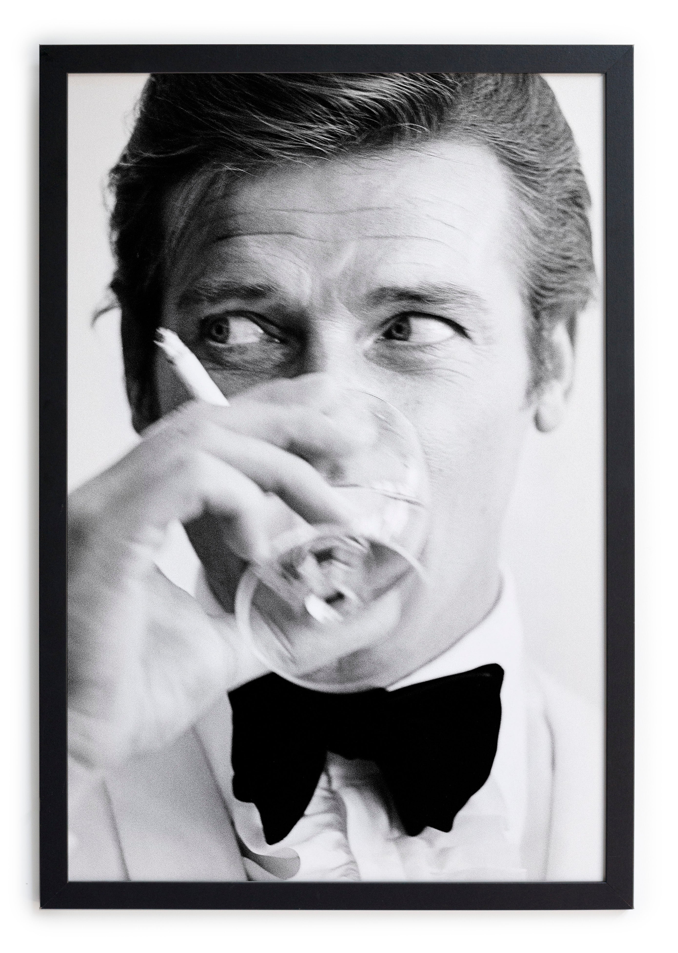 Zwarte lijst met kader 40x30 James Bond