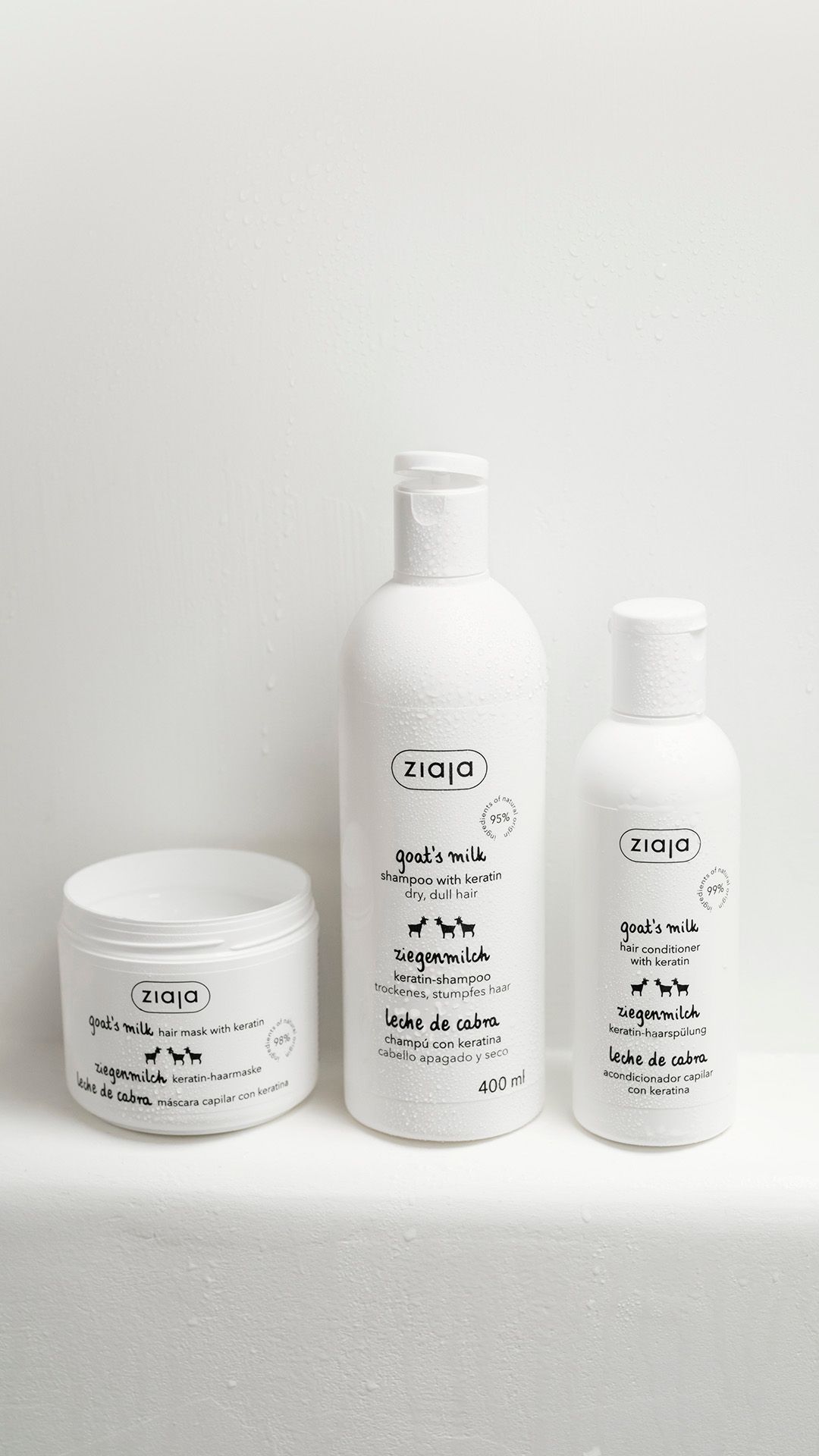 Ziaja Goats Milk Shampoo 400Ml