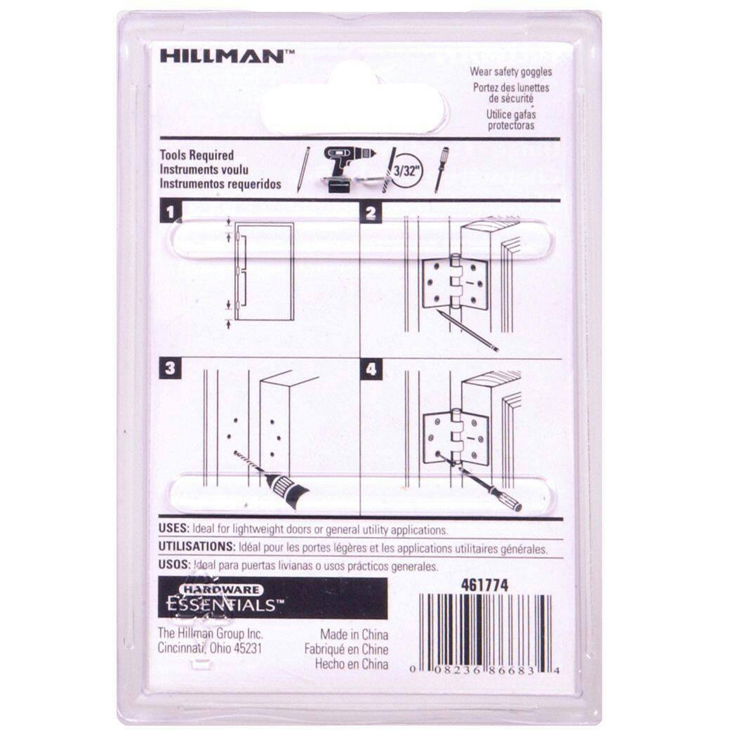 Hillman Replacement Handle, For Casement Windows, Easy Operation, White Finish