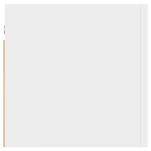 NNEVL Bedside Cabinets 2 pcs White 30.5x30x30 cm Chipboard