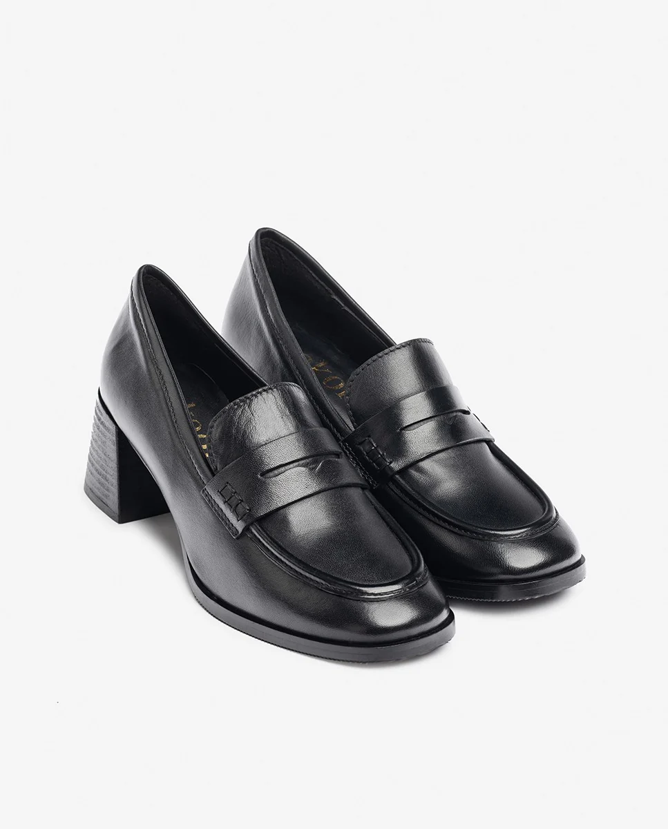 Zapato de tacón LUNA-001 negro