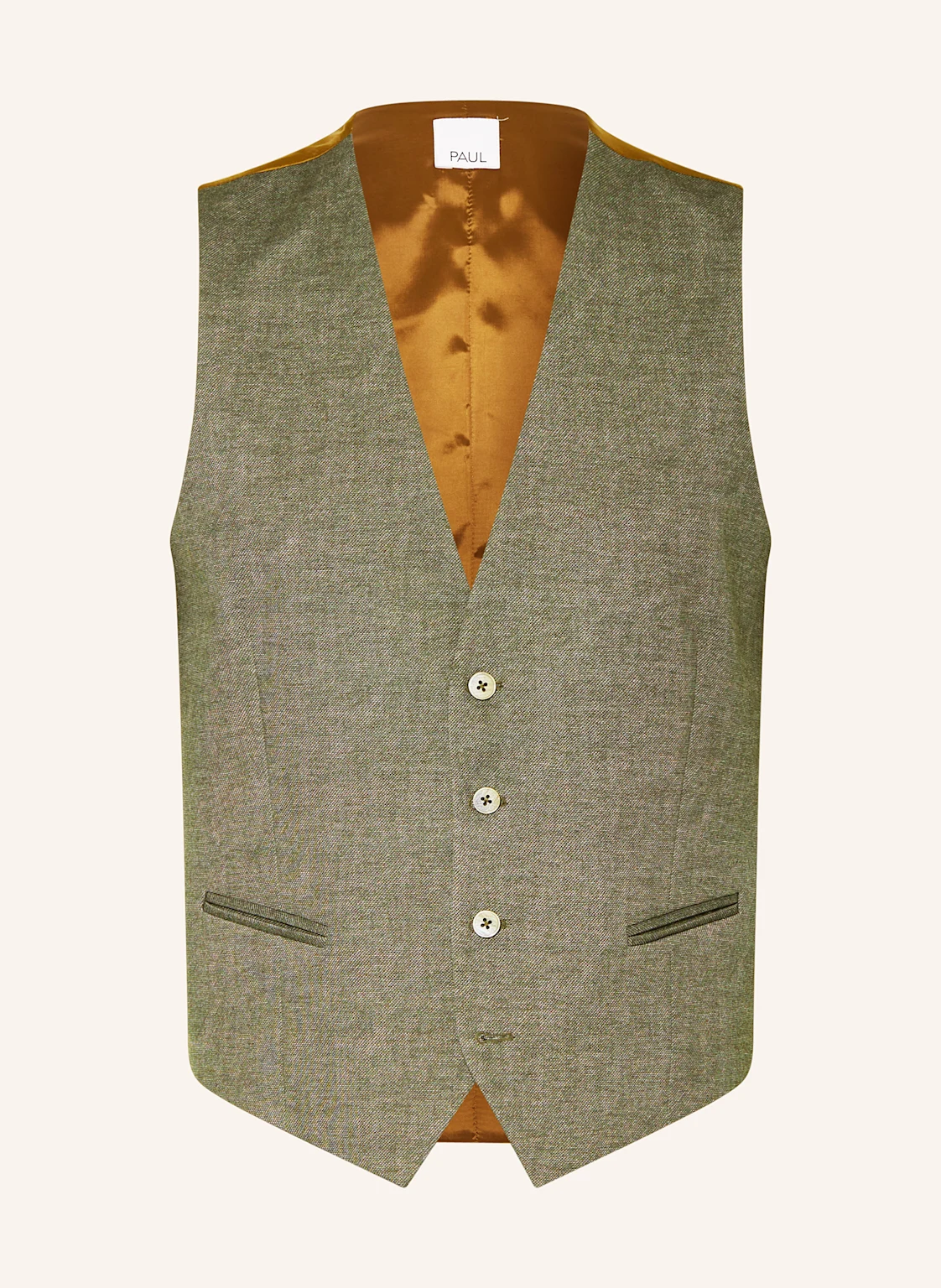 PAUL Anzugsweste Slim Fit aus Jersey