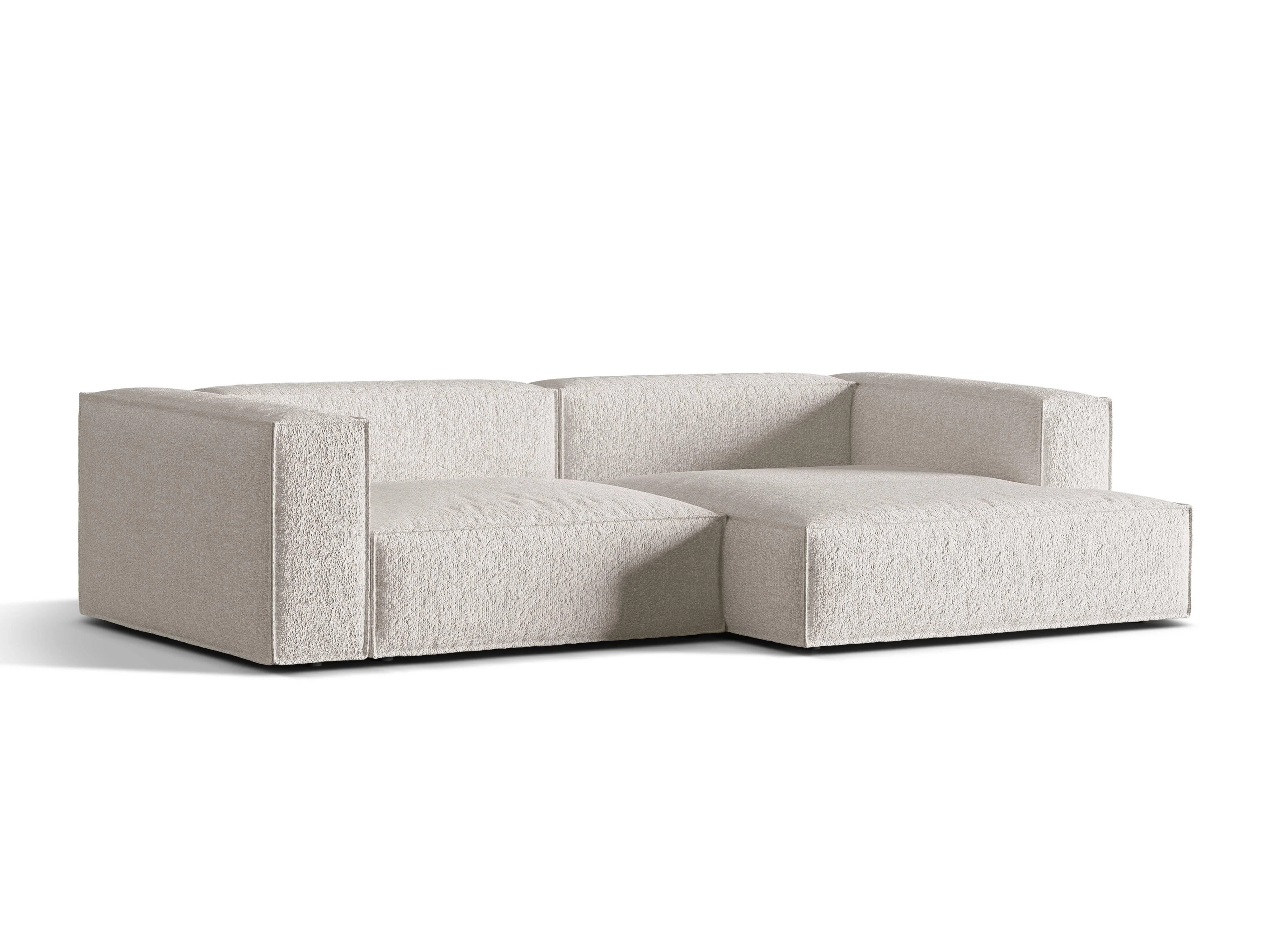 Hoekbank Nuria 4-zits rechts bouclé
