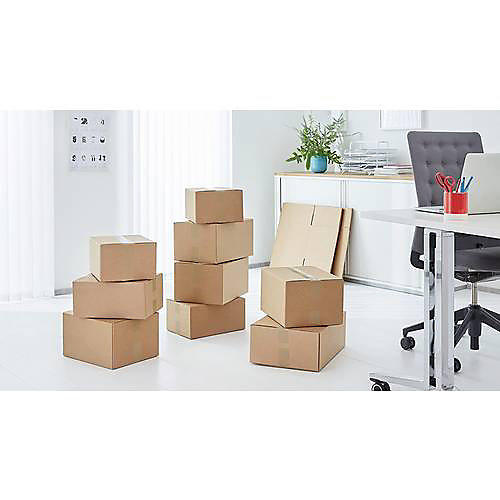 2034 Tesapack 64014-501-00 Ruban adhésif d'emballage marron 66 m x 50 mm - lot de 6